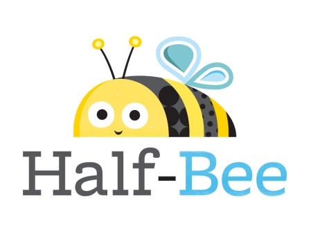 Half-Bee Logo